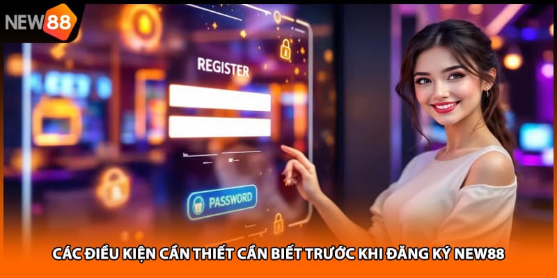 Các điều kiện cần thiết cần biết trước khi đăng ký NEW88